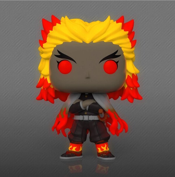 Rengoku Kyoujurou (Glow in the Dark), Kimetsu No Yaiba, Funko Toys, Walmart, Pre-Painted