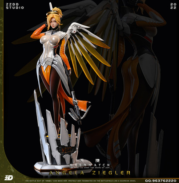 Mercy (Angela Ziegler), OVERWATCH, Individual Sculptor, Pre-Painted, 1/4