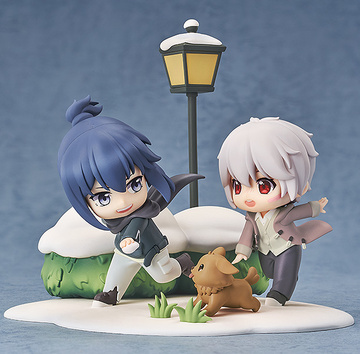 Nezumi, Shion (Chibi Figure Shion & Nezumi A Distant Snowy Night), No.6, Good Smile Company, Pre-Painted