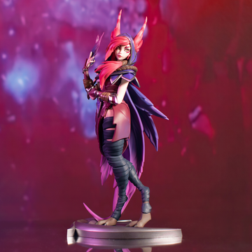 Xayah (#017), League Of Legends, Riot Games, Pre-Painted
