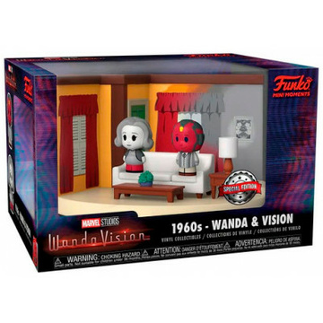 Vision, Wanda Maximoff (s 1960-s Wanda & Vision), WandaVision, Funko, Pre-Painted