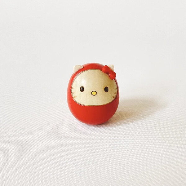Hello Kitty (Red), Sanrio Characters, Usaburo Kokeshi, Pre-Painted