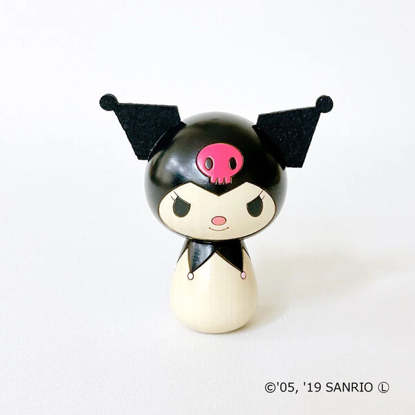 Kuromi, Sanrio Characters, Usaburo Kokeshi, Pre-Painted
