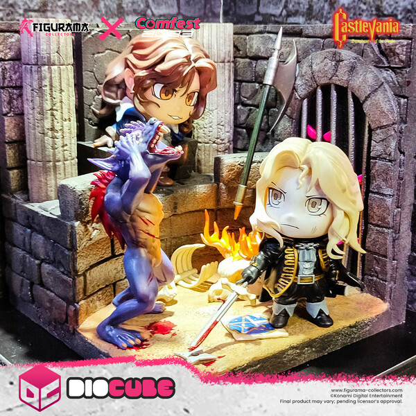 Alucard, Richter Belmont, Akumajou Dracula X: Gekka No Yasoukyoku, Figurama Collectors, Pre-Painted