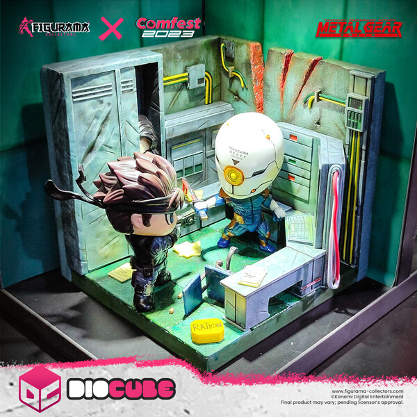 Cyborg Ninja, Hal Emmerich, Solid Snake, Metal Gear Solid, Figurama Collectors, Pre-Painted