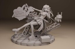 Tsunomaki Watame, Watamate, Hololive, Soto Satojin, Garage Kit, 1/7