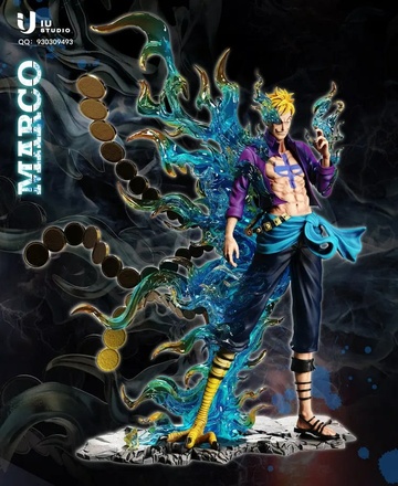 Marco (the Phoenix), One Piece, Individual Sculptor, Pre-Painted