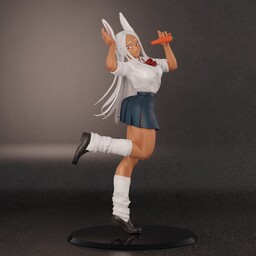 Mirko (Seifuku), Boku No Hero Academia, Amon, Garage Kit, 1/7
