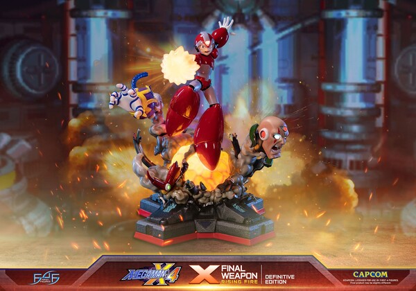 X (Rising Fire, Definitive Edition), Rockman X4, First 4 Figures, Pre-Painted