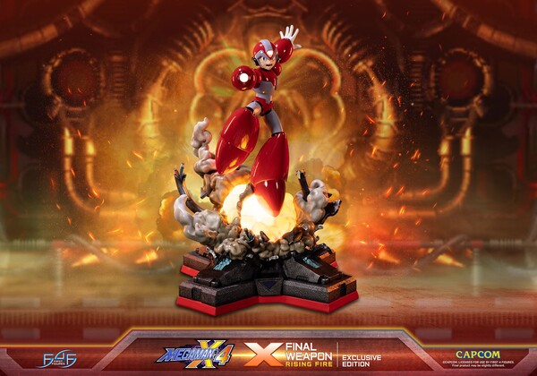 X (Rising Fire, Exclusive Edition), Rockman X4, First 4 Figures, Pre-Painted