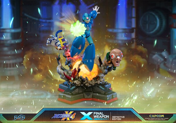 Sigma, X (Definitive Edition), Rockman X4, First 4 Figures, Pre-Painted