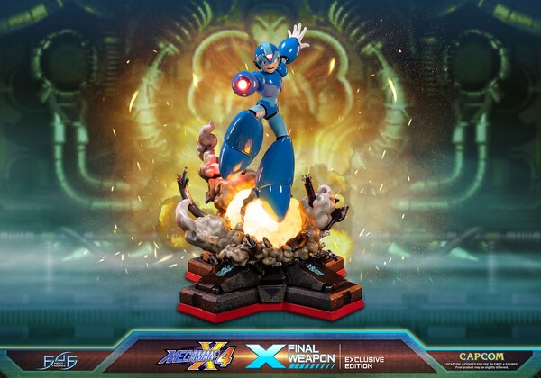 X (Exclusive Edition), Rockman X4, First 4 Figures, Pre-Painted