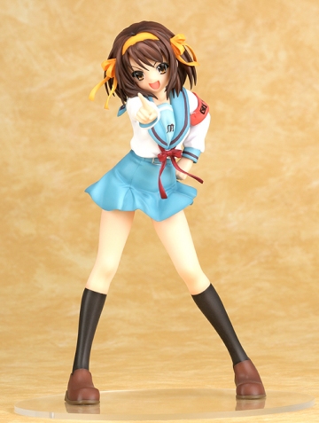 Haruhi Suzumiya, Suzumiya Haruhi No Yuuutsu, The Melancholy Of Haruhi Suzumiya, Max Factory, Pre-Painted, 1/8