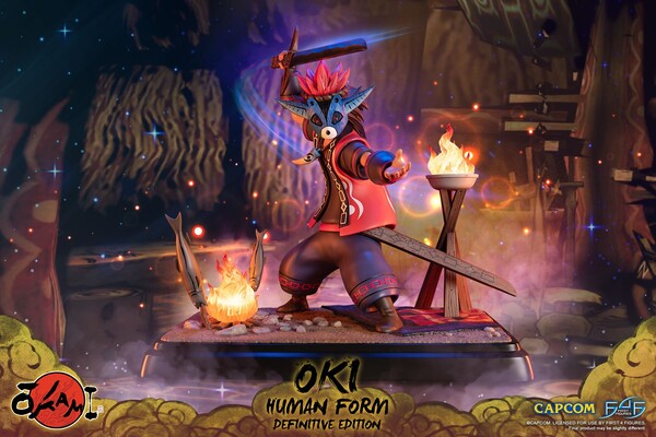 Okikurumi (Human Form, Definitive Edition), Ookami, First 4 Figures, Pre-Painted