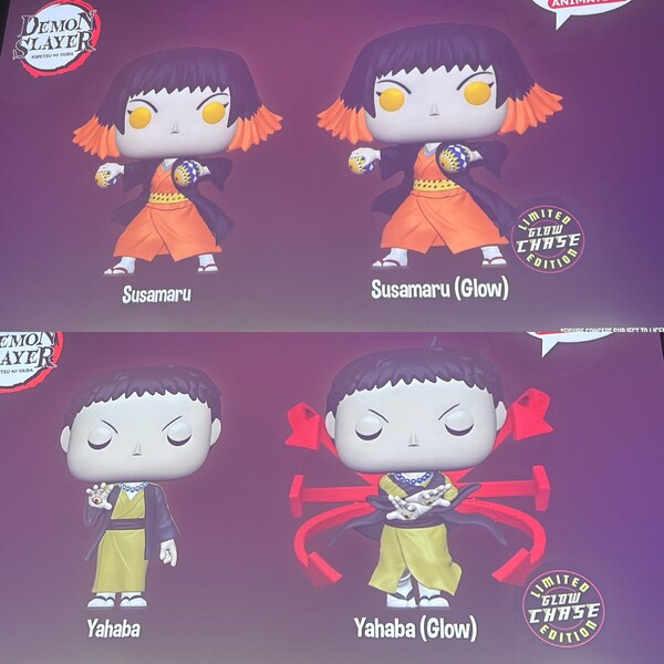 Yahaba (Glow in the Dark, Chase), Kimetsu No Yaiba, Funko Toys, Pre-Painted