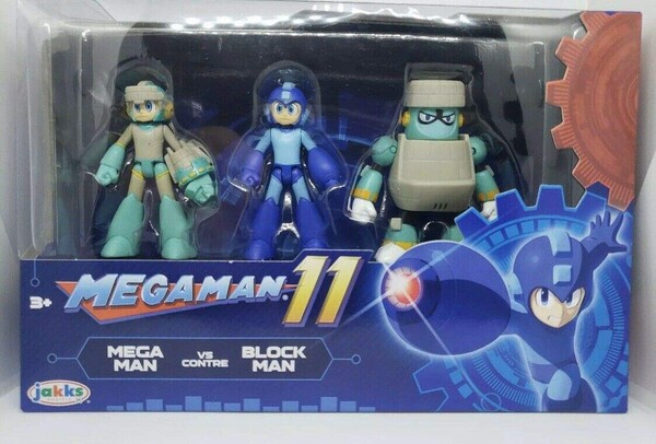 Rockman (Block Dropper), Rockman 11: Unmei No Haguruma!!, Jakks Pacific, GameStop, Action/Dolls