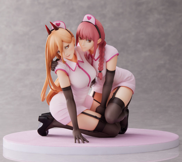 Makima, Power (Power & Makima Nurse), Chainsaw Man, FuRyu, Pre-Painted, 1/7