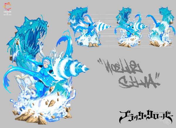 Noelle Silva, Black Clover, Creation At Works, Pre-Painted