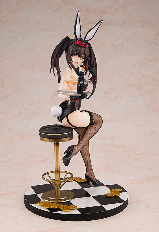 Tokisaki Kurumi (Black Bunny), Date A Live, Kadokawa, Pre-Painted, 1/7, 4935228878499