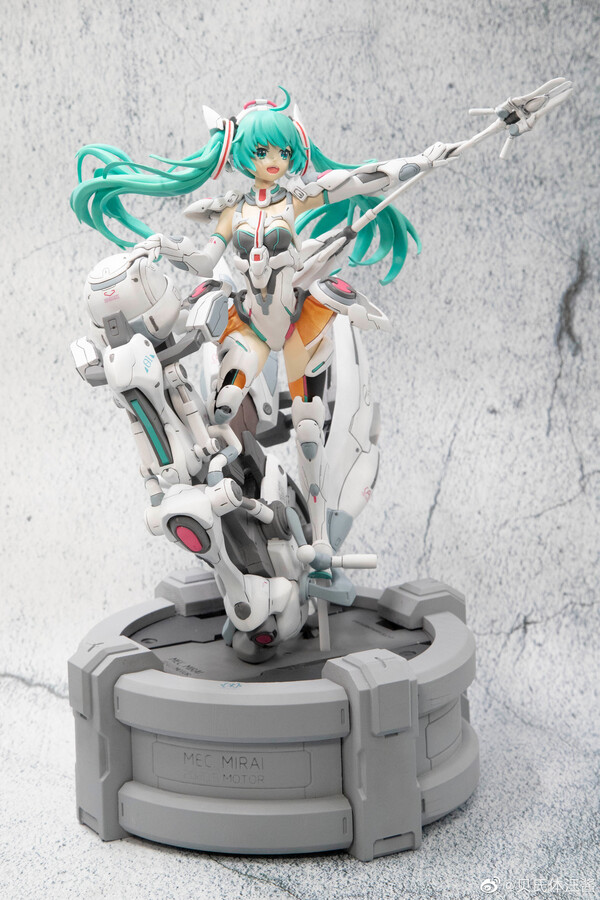 Hatsune Miku (Mech Mirai 2020.5 Motor), Vocaloid, The Future Animation × Game Student Technology Team Tsinghua University, Pre-Painted, 1/7