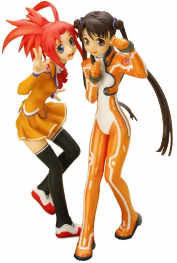 Shima Katase (Katase Shima and Arisa Glennorth), Uchuu No Stellvia, Max Factory, Pre-Painted, 1/8