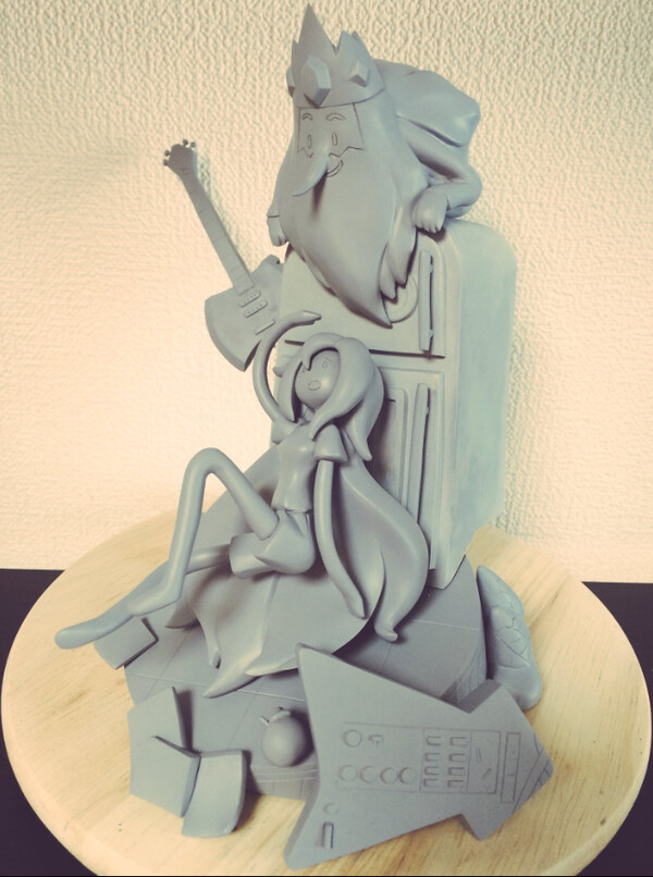 Ice King, Marceline Abadeer, Adventure Time, Nijigen Bunritai, Garage Kit
