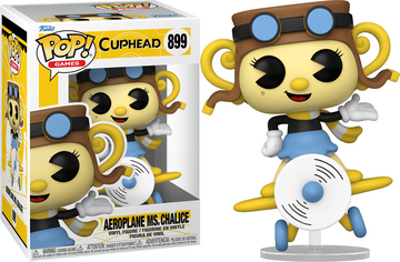Chalice (#899 Aeroplane Ms.), Cuphead, Funko, Pre-Painted