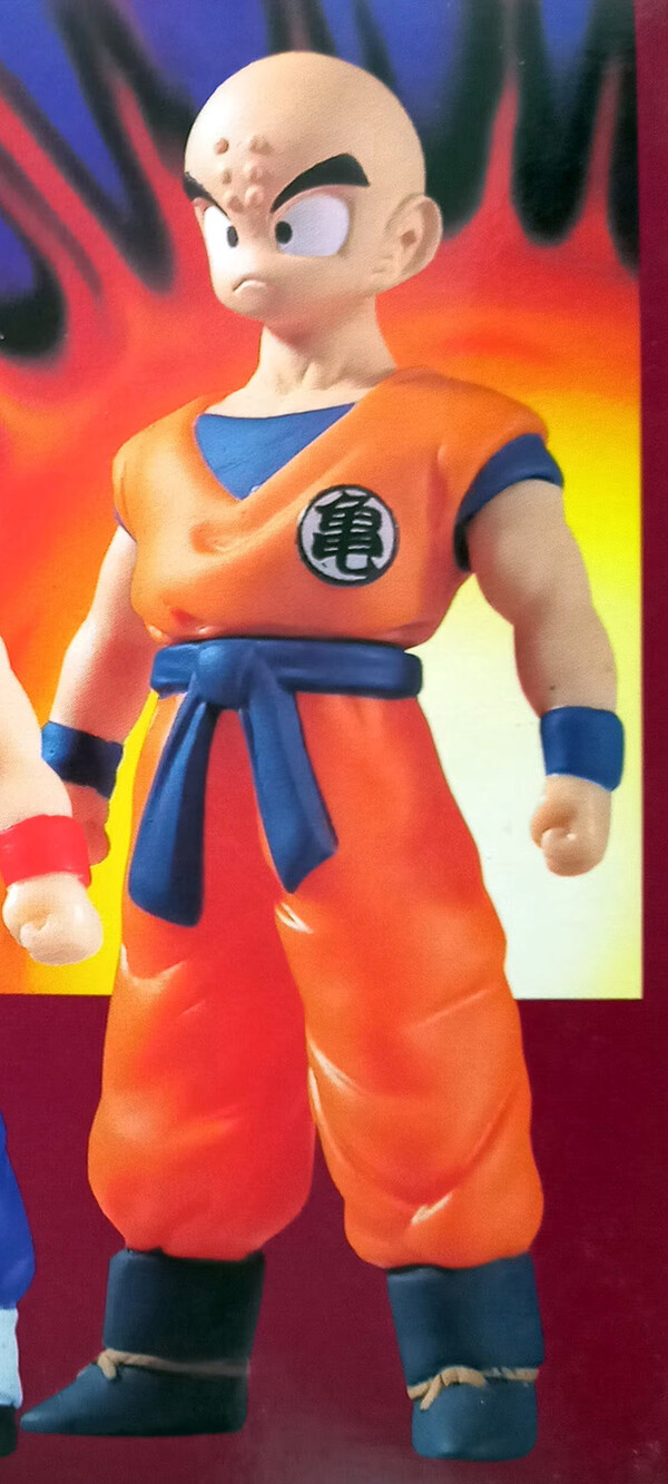 Kuririn (Vol.4), Dragon Ball Z, Bandai, Pre-Painted, 1/12