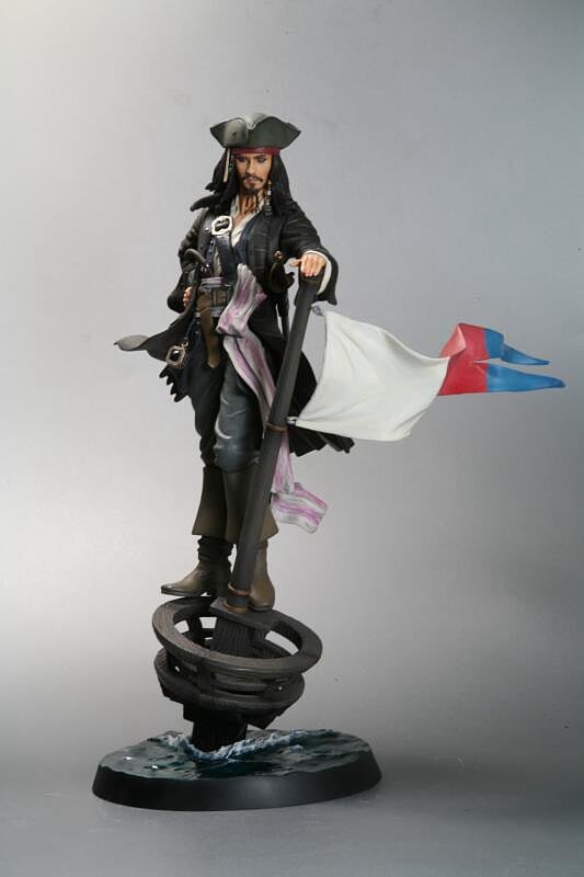 Jack Sparrow, Pirates Of The Caribbean, Kotobukiya, Pre-Painted, 4934054900572