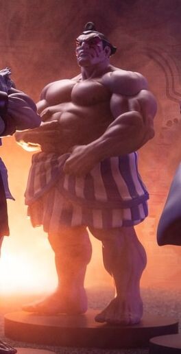 Edmond Honda, Street Fighter, Premium Collectibles Studio, Pre-Painted, 1/10