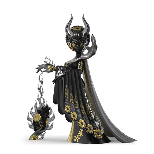 Witch Queen (Black and Gold), Original, Kidrobot, Pre-Painted