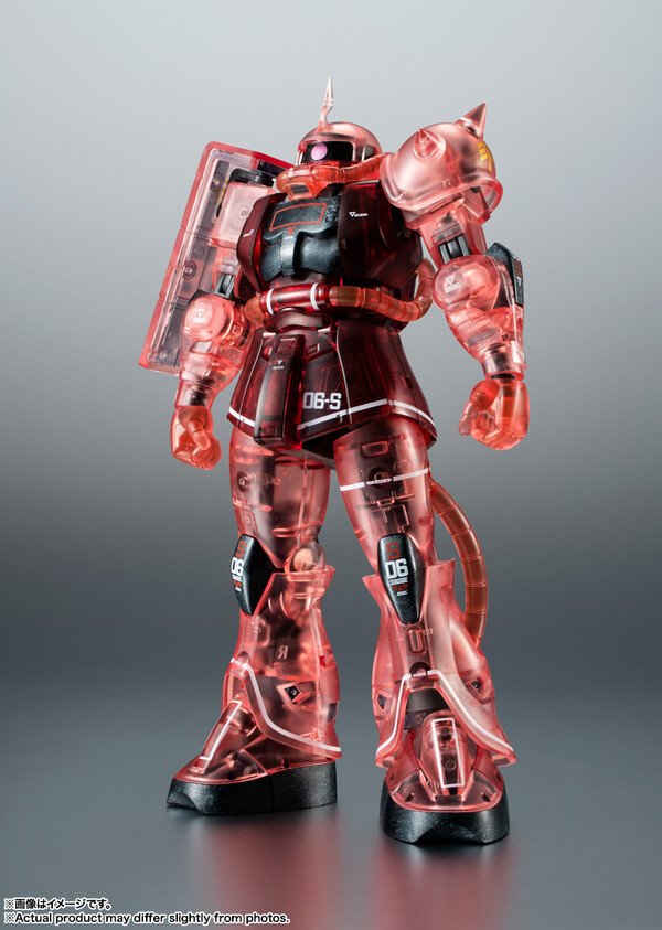 MS-06S Char Aznable's Zaku II Commander Type (-Clear Color -), Kidou Senshi Gundam, Bandai Spirits, Action/Dolls