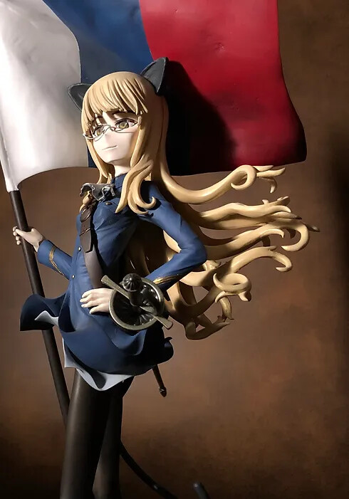 Perrine H Clostermann, Strike Witches, Alsace, Garage Kit, 1/6