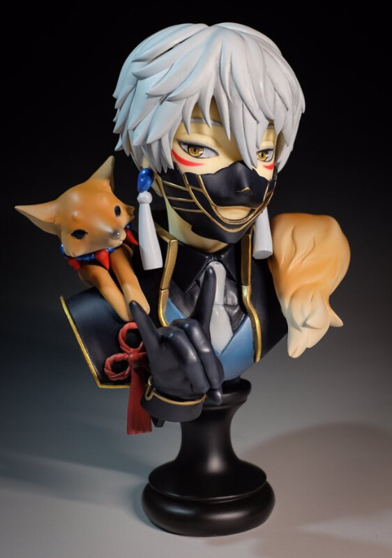 Nakigitsune, Otomo no Kitsune, Touken Ranbu Online, Quartz, Garage Kit