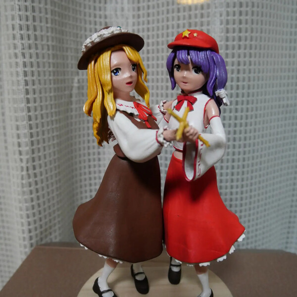 Hourai Ningyou Jacket No Ano Ko, Hourai Ningyou Shohan Label No Ano Ko, Touhou Project, Yumehou Chitai Kenkyuujo, Pre-Painted, 1/10