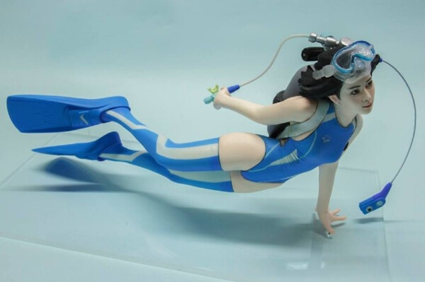 Mashima Shimarisu, Kaiyodo, Pot Shuppan, Garage Kit, 1/10, 4537807065032