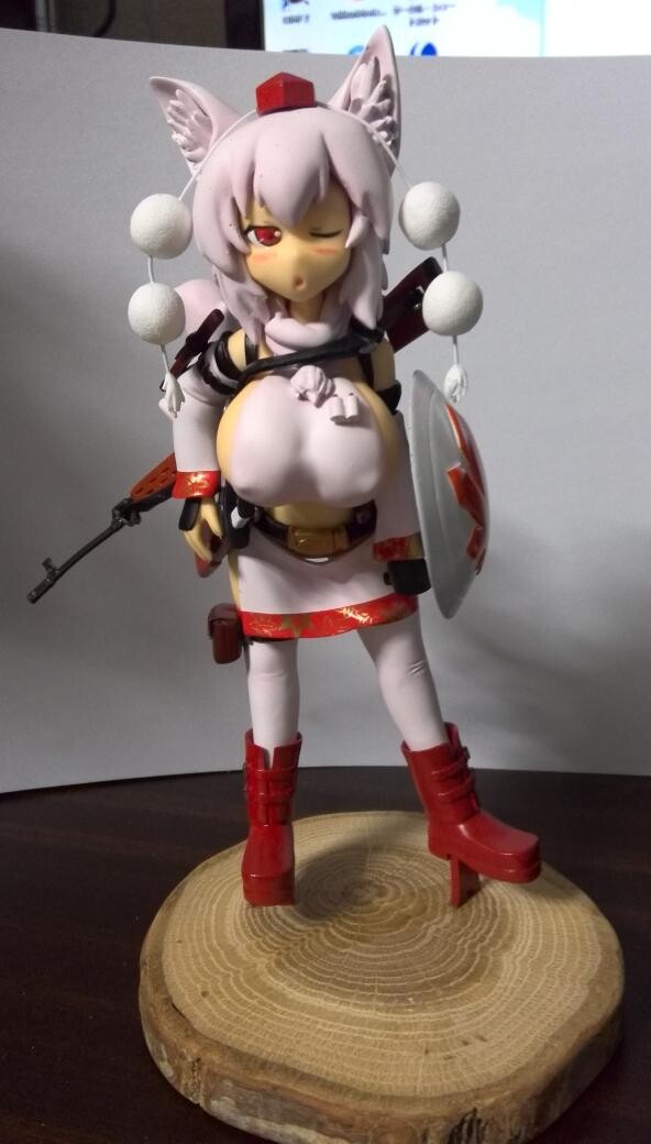 Inubashiri Momizi (Okiraku Niku), Touhou Project, Kirinomori, Garage Kit