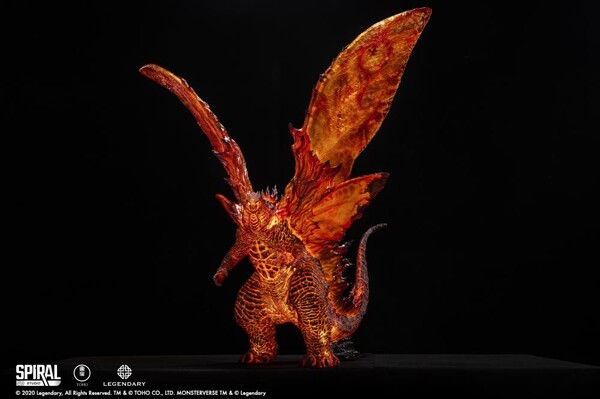 Burning Gojira (Deluxe Edition), Godzilla: King Of The Monsters, Spiral Studio, Pre-Painted