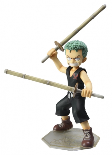 Zoro Roronoa (Portrait of Pirates SeriesCB-2 Roronoa Zoro), One Piece, MegaHouse, Pre-Painted, 1/8