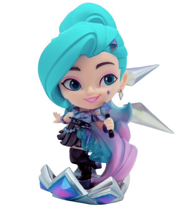 Seraphine (K/DA ALL OUT), League Of Legends, Pure Arts, Riot Games, Pre-Painted