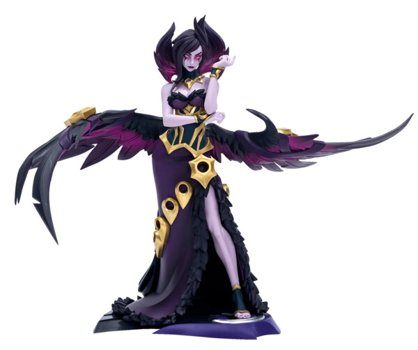 Morgana, League Of Legends, Pure Arts, Riot Games, Pre-Painted