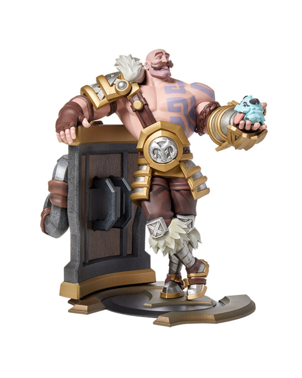 Braum, Poro (XL), League Of Legends, Pure Arts, Riot Games, Pre-Painted