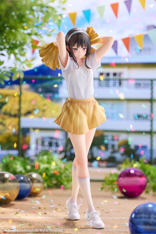 Cheerleader Misaki, Original, Hobby Sakura, Pre-Painted, 1/6, 6974982160318