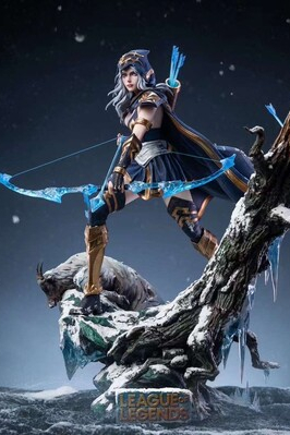 Ashe, League Of Legends, Jimei Palace, Pre-Painted, 1/6