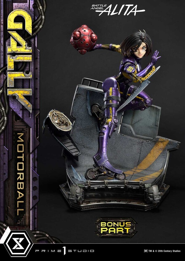Gally (Motorball, Bonus), Gunnm, Prime 1 Studio, Pre-Painted, 1/4, 4580708047164