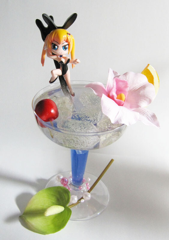 Tropical Bunny Cocktail, Original, Maruchishinku, Pre-Painted