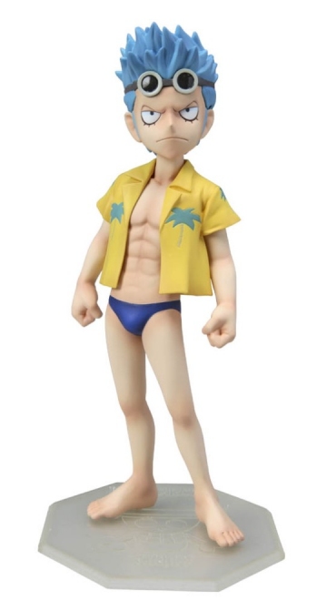 Franky (Portrait of Pirates SeriesCB-3), One Piece, MegaHouse, Pre-Painted, 1/8