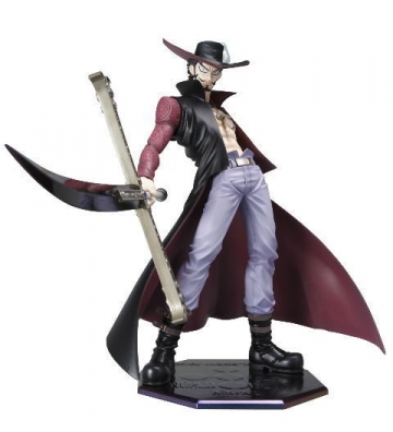 Mihawk Dracule (Portrait of Pirates DX Juracule Mihawk), One Piece, MegaHouse, Pre-Painted, 1/8