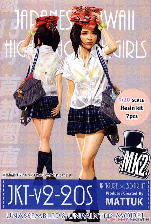 JK FIGURE Series (2) [4573364400022] (JKT-v2-20S), Original, MK2., Garage Kit, 1/20, 4573364400022