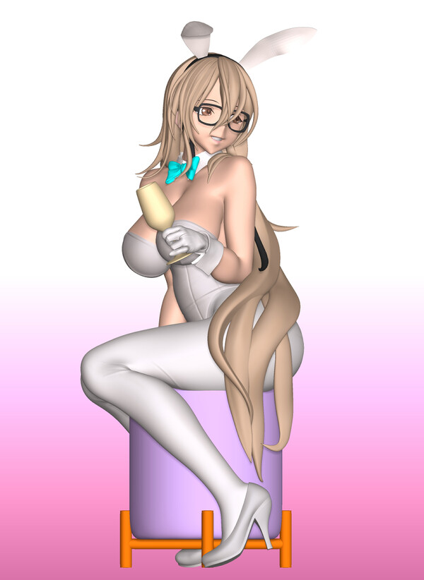 Murokasa Akane (Bunny), Blue Archive, Udon Koubou, Garage Kit, 1/7